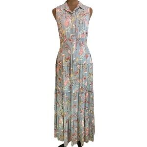 Fig & Flower Floral Tiered Maxi Dress | Anthropologie Brand | Women’s M